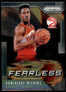 2019-20 Panini Prizm Fearless #15 Dominique Wilkins