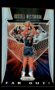 2019-20 Panini Prizm Far Out! Prizms Silver #4 Russell Westbrook