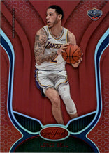 2019-20 Certified Mirror Red #128 Lonzo Ball