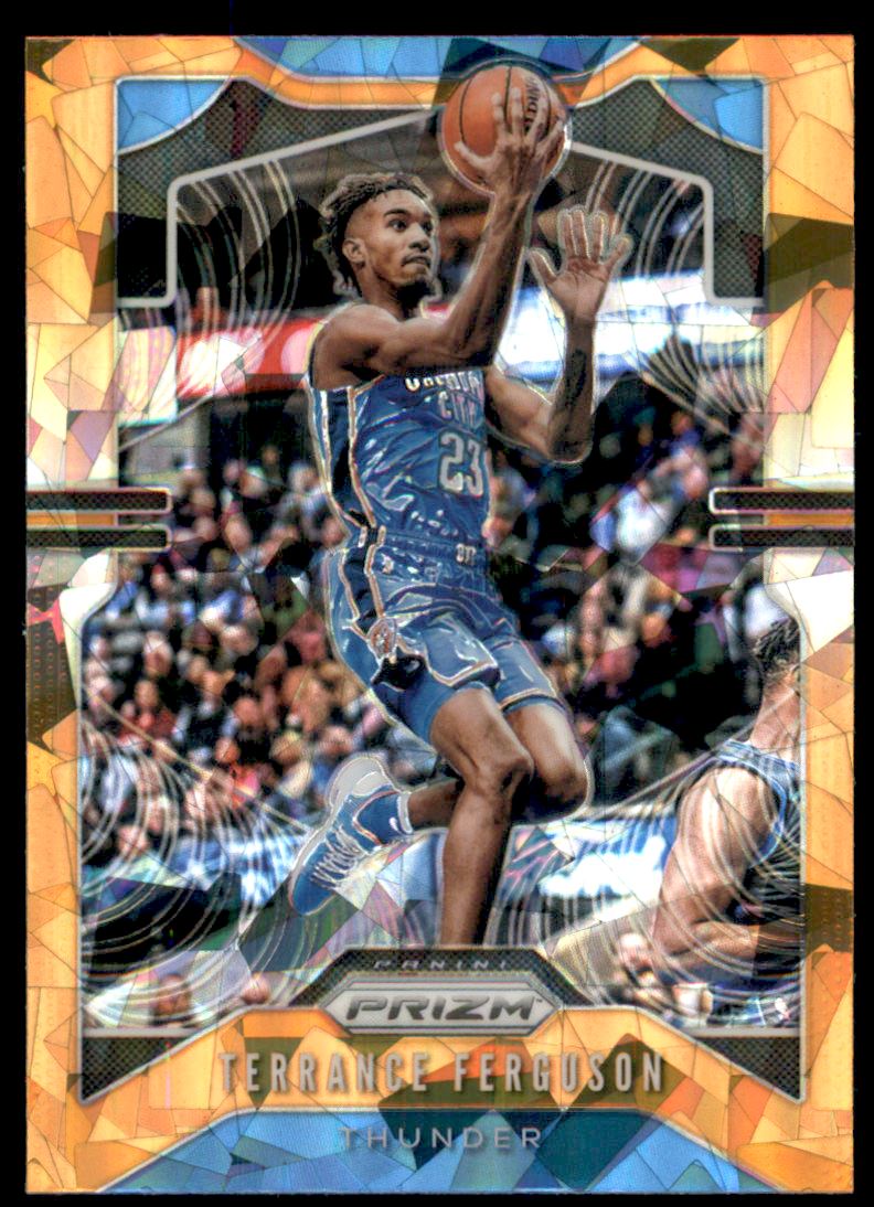 2019-20 Panini Prizm Prizms Orange Ice #188 Terrance Ferguson