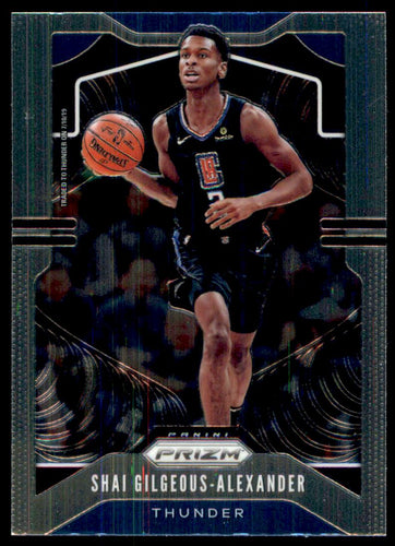 2019-20 Panini Prizm #122 Shai Gilgeous-Alexander