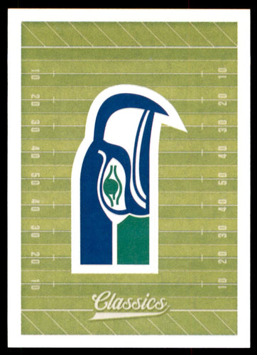 2018 Classics Vintage Logo Stickers #14 Seattle Seahawks
