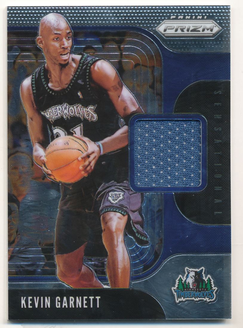 2019-20 Panini Prizm Sensational Swatches #70 Kevin Garnett