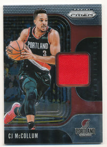 2019-20 Panini Prizm Sensational Swatches #68 CJ McCollum