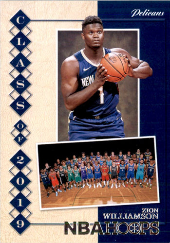 2019-20 Hoops Class of 2019 #7 Zion Williamson