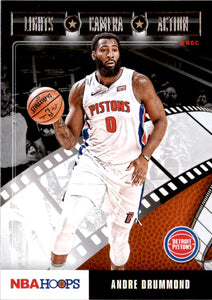 2019-20 Hoops Lights Camera Action #10 Andre Drummond
