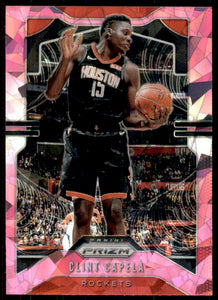 2019-20 Panini Prizm Prizms Pink Ice #110 Clint Capela