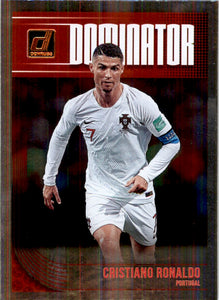 2019 Donruss Dominators Silver #13 Cristiano Ronaldo