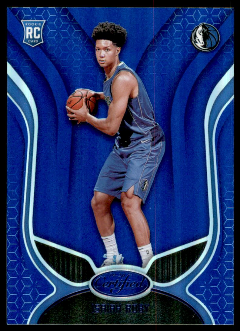 2019-20 Certified Mirror Blue #186 Isaiah Roby