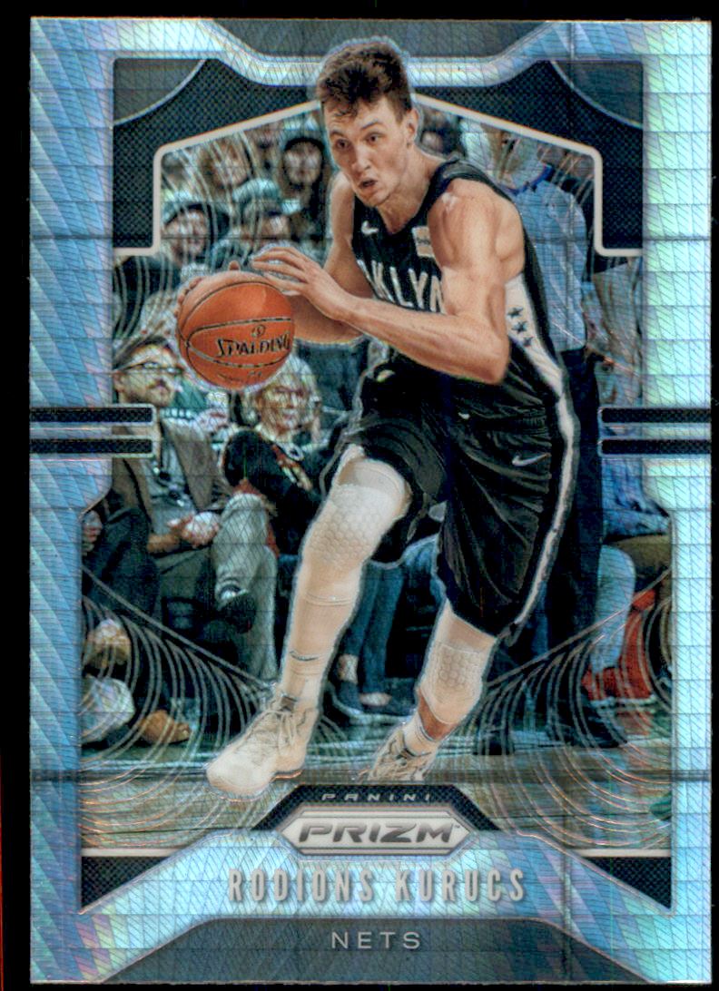 2019-20 Panini Prizm Prizms Hyper #52 Rodions Kurucs