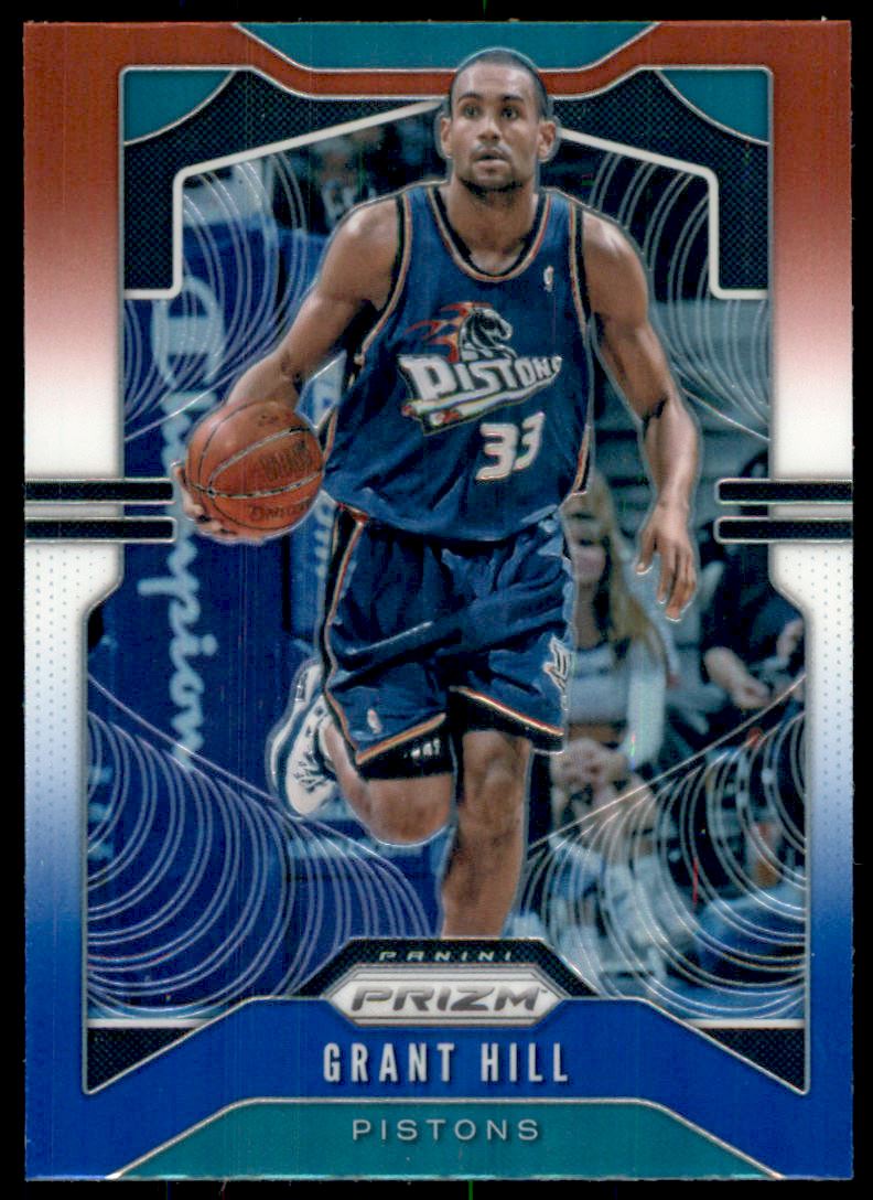 2019-20 Panini Prizm Prizms Red White and Blue #24 Grant Hill