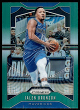 2019-20 Panini Prizm Prizms Green #78 Jalen Brunson