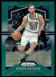 2019-20 Panini Prizm Prizms Green #42 Gordon Hayward