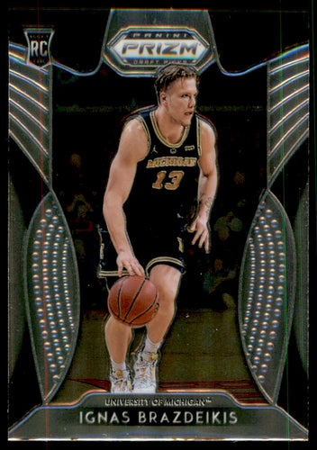 2019-20 Panini Prizm Draft Picks #48 Ignas Brazdeikis