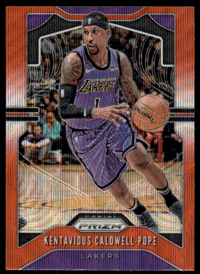 2019-20 Panini Prizm Prizms Ruby Wave #224 Kentavious Caldwell-Pope