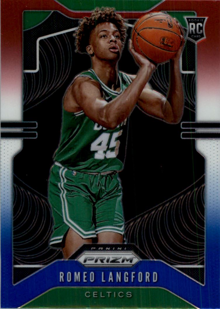 2019-20 Panini Prizm Prizms Red White and Blue #260 Romeo Langford