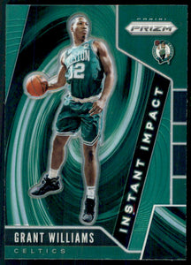 2019-20 Panini Prizm Instant Impact Prims Green #7 Grant Williams