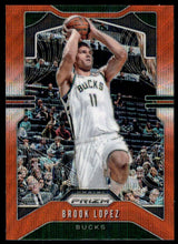 2019-20 Panini Prizm Prizms Ruby Wave #234 Brook Lopez