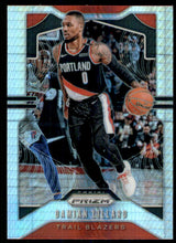 2019-20 Panini Prizm Prizms Hyper #112 Damian Lillard