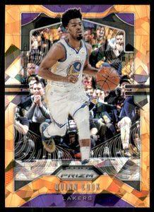 2019-20 Panini Prizm Prizms Orange Ice #105 Quinn Cook