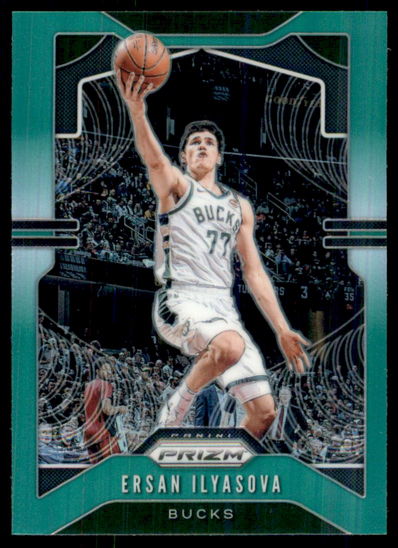 2019-20 Panini Prizm Prizms Green #158 Ersan Ilyasova