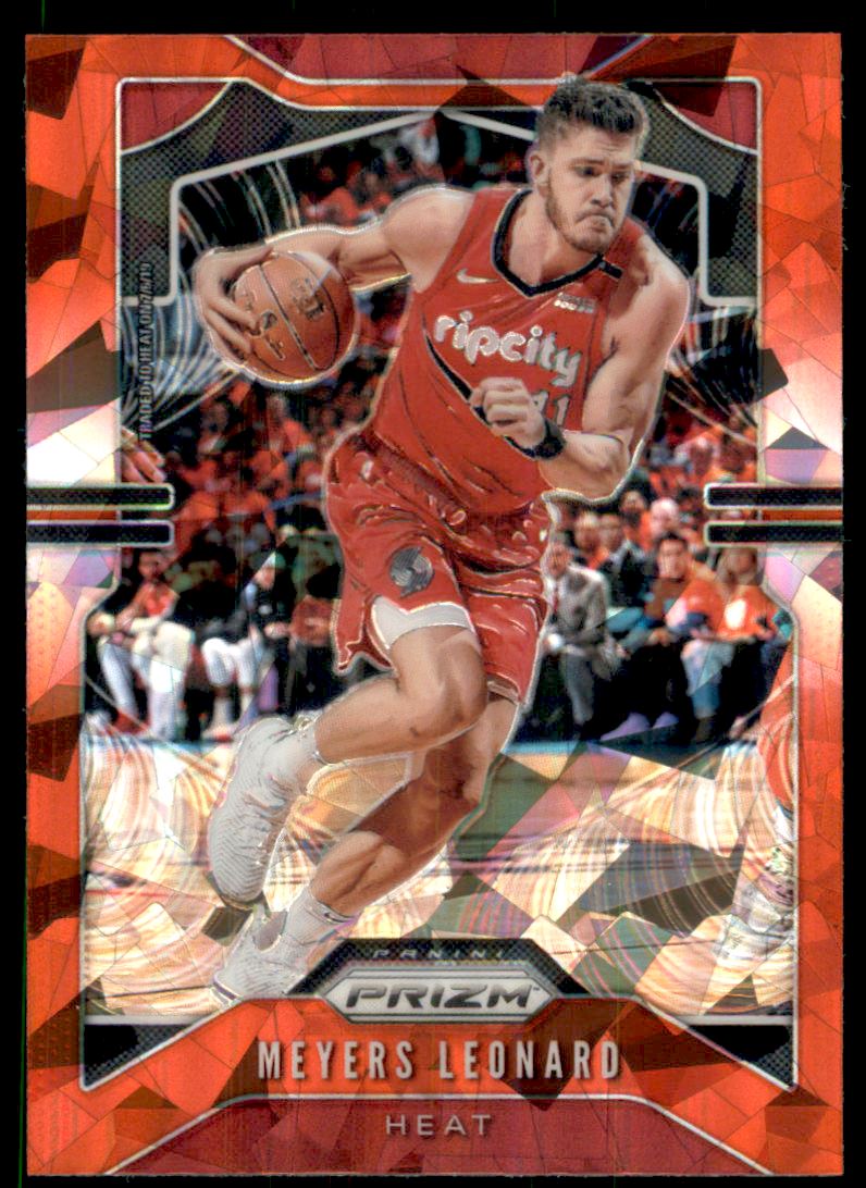 2019-20 Panini Prizm Prizms Red Ice #117 Meyers Leonard