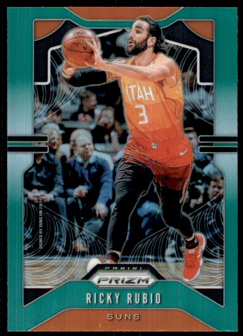 2019-20 Panini Prizm Prizms Green #167 Ricky Rubio