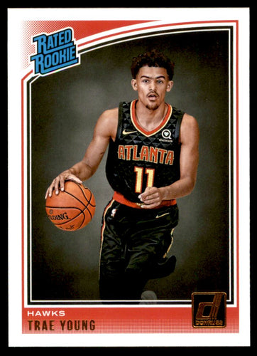 2018-19 Donruss #198 Trae Young RR RC
