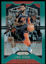 2019-20 Panini Prizm Prizms Green #185 Paul George
