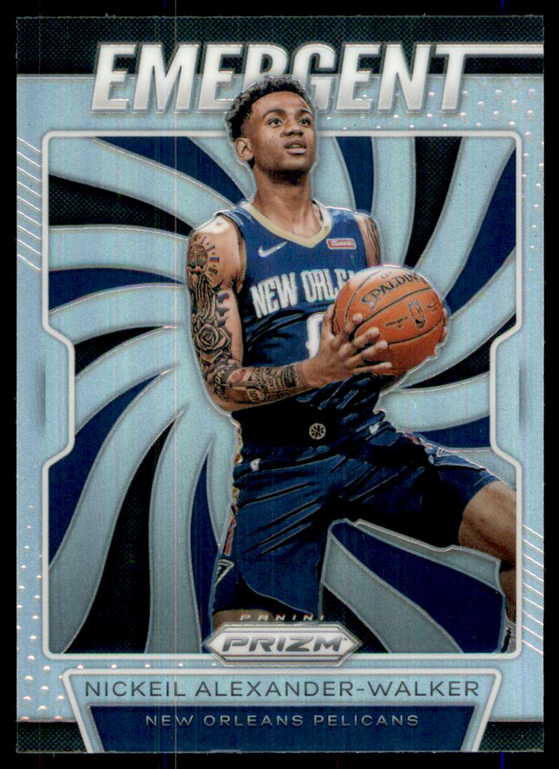 2019-20 Panini Prizm Emergent Prizms Silver #16 Nickeil Alexander-Walker