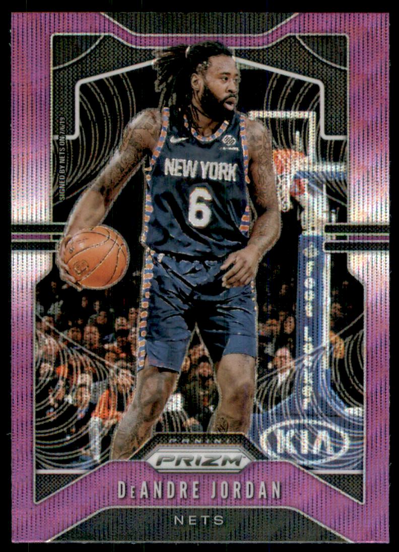 2019-20 Panini Prizm Prizms Purple Wave #243 DeAndre Jordan