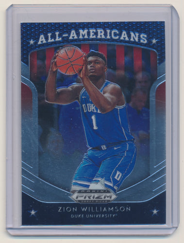 2019-20 Panini Prizm Draft Picks #100 Zion Williamson AA
