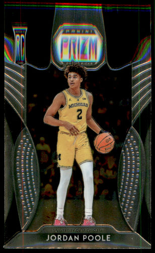 2019-20 Panini Prizm Draft Picks #28 Jordan Poole