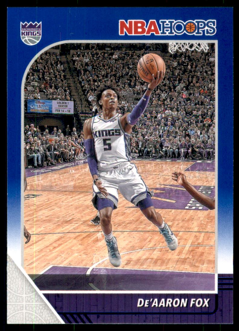 2019-20 Hoops Blue #165 De'Aaron Fox