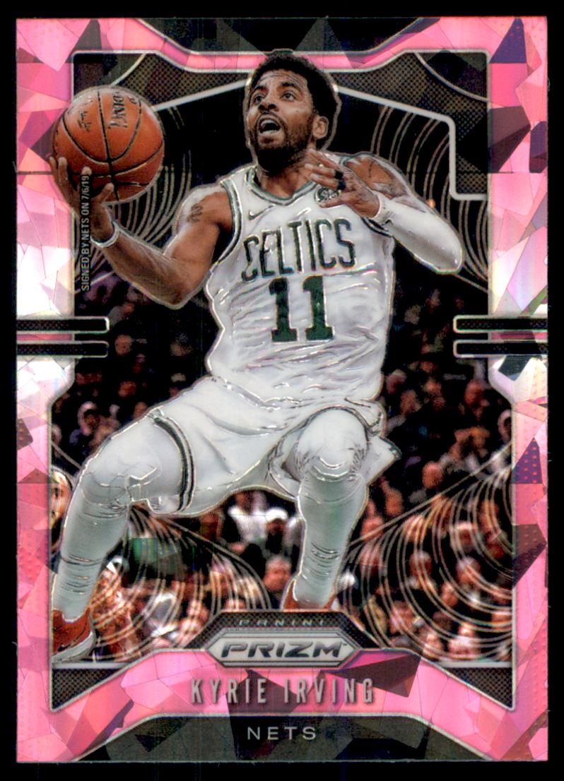 2019-20 Panini Prizm Prizms Pink Ice #201 Kyrie Irving