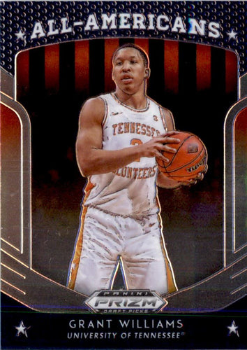 2019-20 Panini Prizm Draft Picks #22 Grant Williams AA