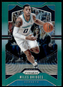 2019-20 Panini Prizm Prizms Green #55 Miles Bridges